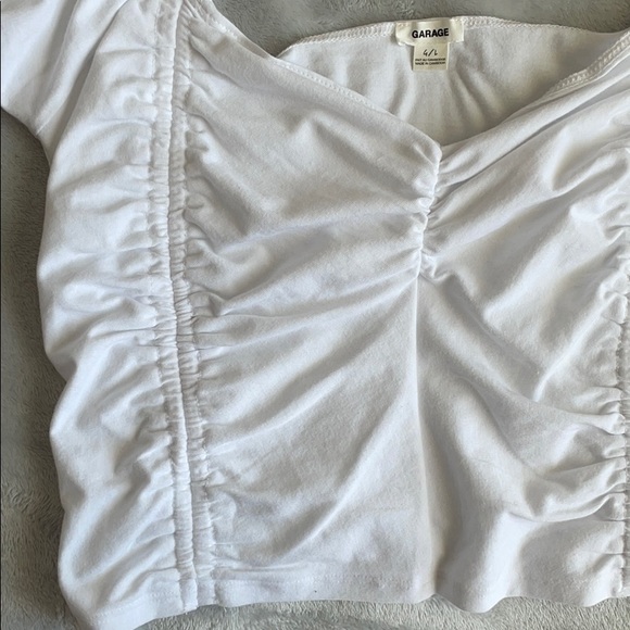 Garage cropped stretchy blouse - Picture 4 of 5